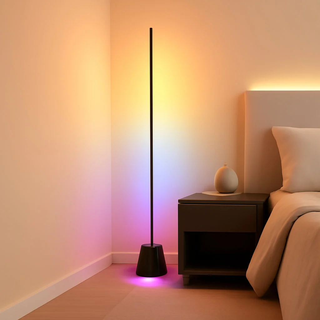 Organic Programmable RGB Ambient Corner Floor Lamp Controller Specialty