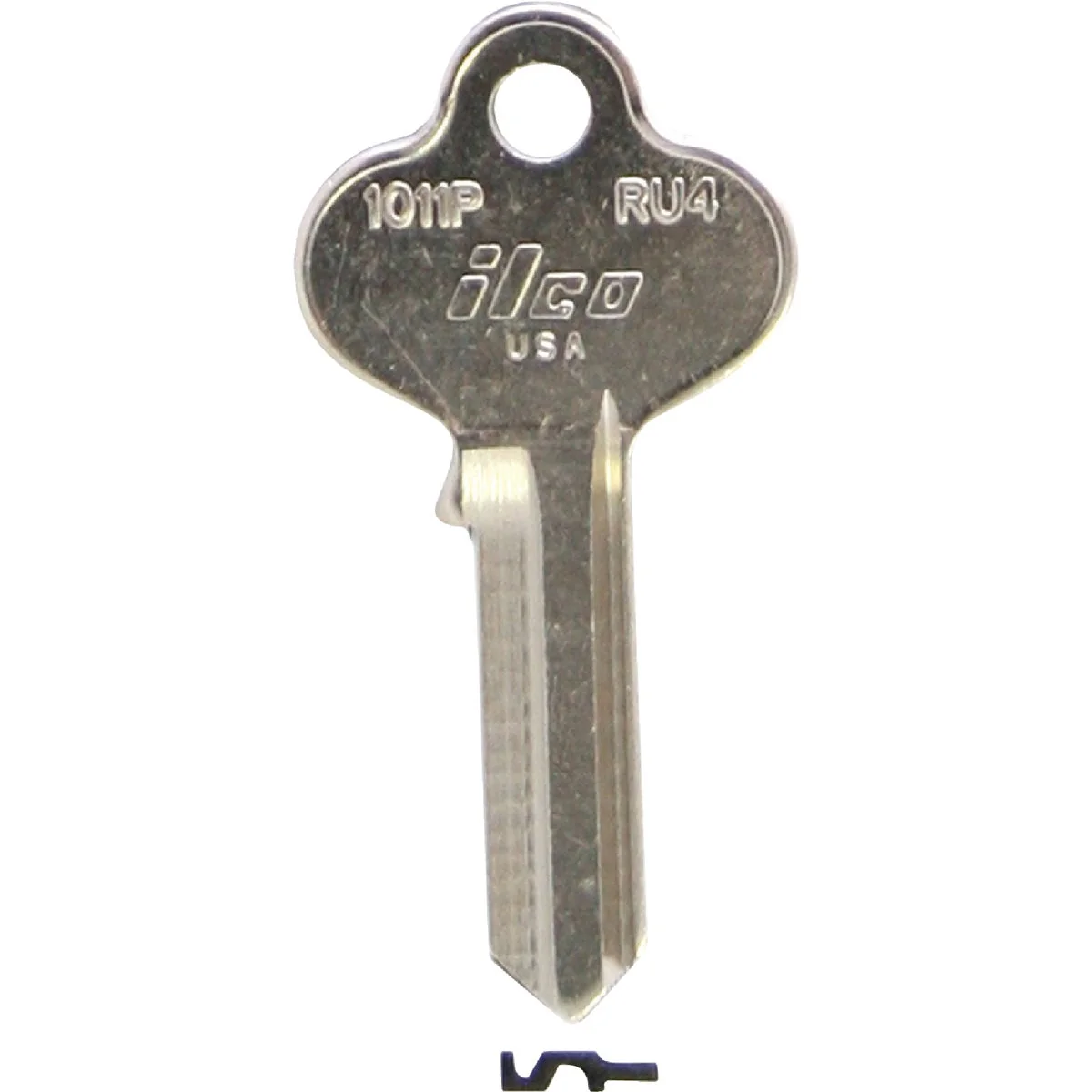 Premium ILCO Russwin Nickel Plated File Cabinet Key RU4 10-Pack Breathable