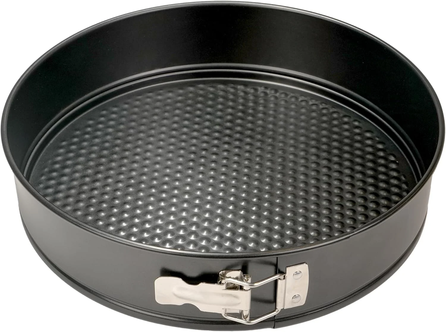 Convenient Spring Form Cake Pans 12 Inch Springform Pan Nonstick Round Cheesecake Pan Carbon Steel Large Baking Mold Cake Tin for Christmas Birthday Detailed