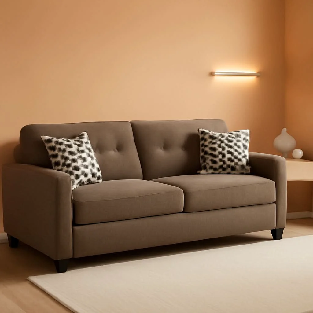 Traditional Contemporary Espresso Full Size Sofa Sleeper MemoryFoam Healthy