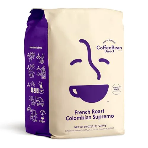 Breathable French Roast Colombian Supremo 80 Ounce Premium Material