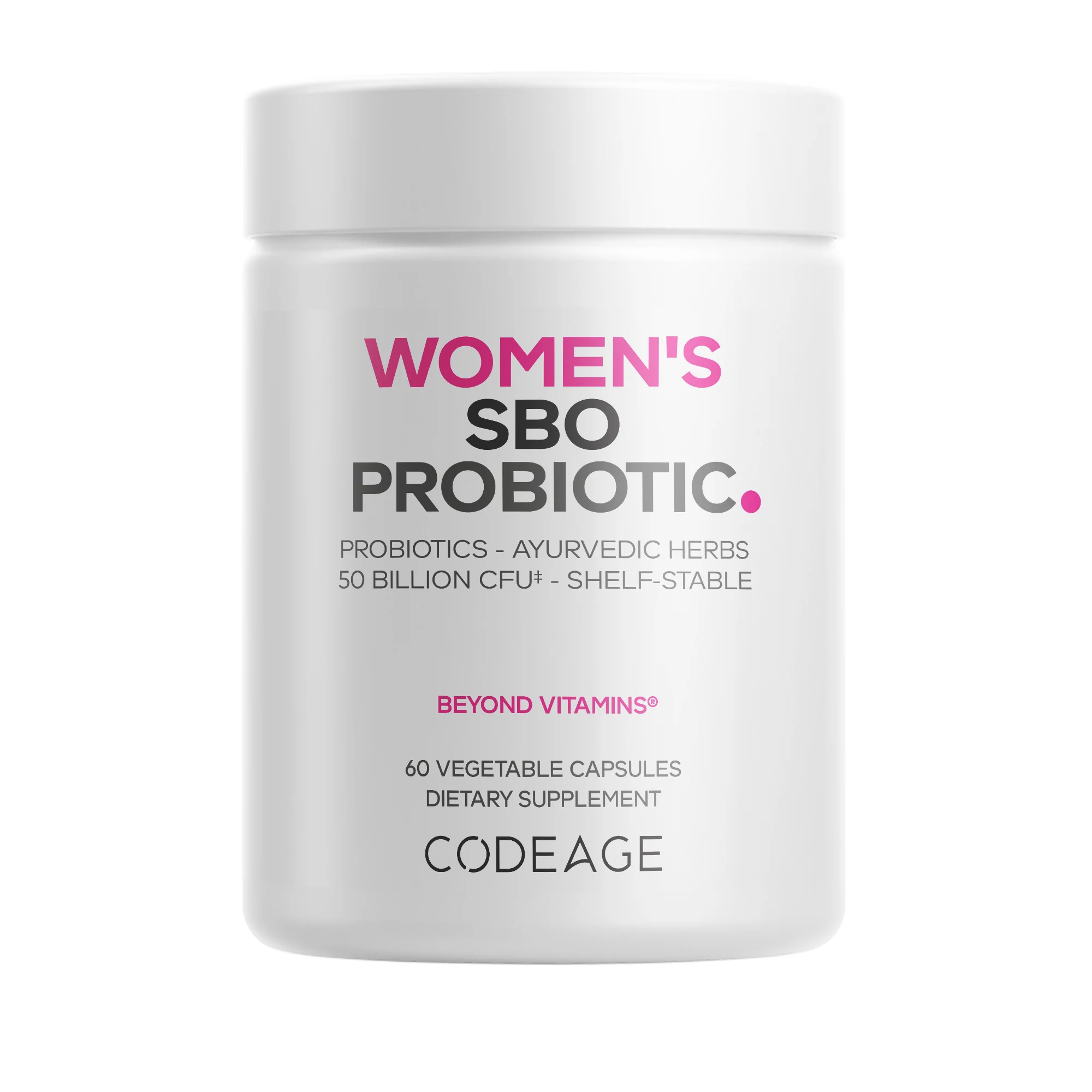 Efficient Codeage Womens SBO Probiotic Capsules Convenient