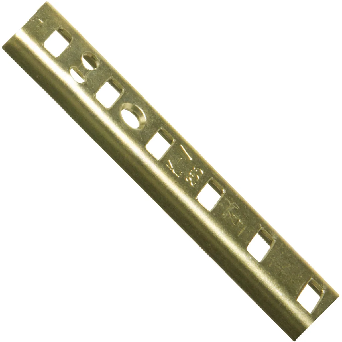 Recyclable Knape Vogt 255 Series 60 In. Brass Mortise-Mount Pilaster Shelf Standard Flexible