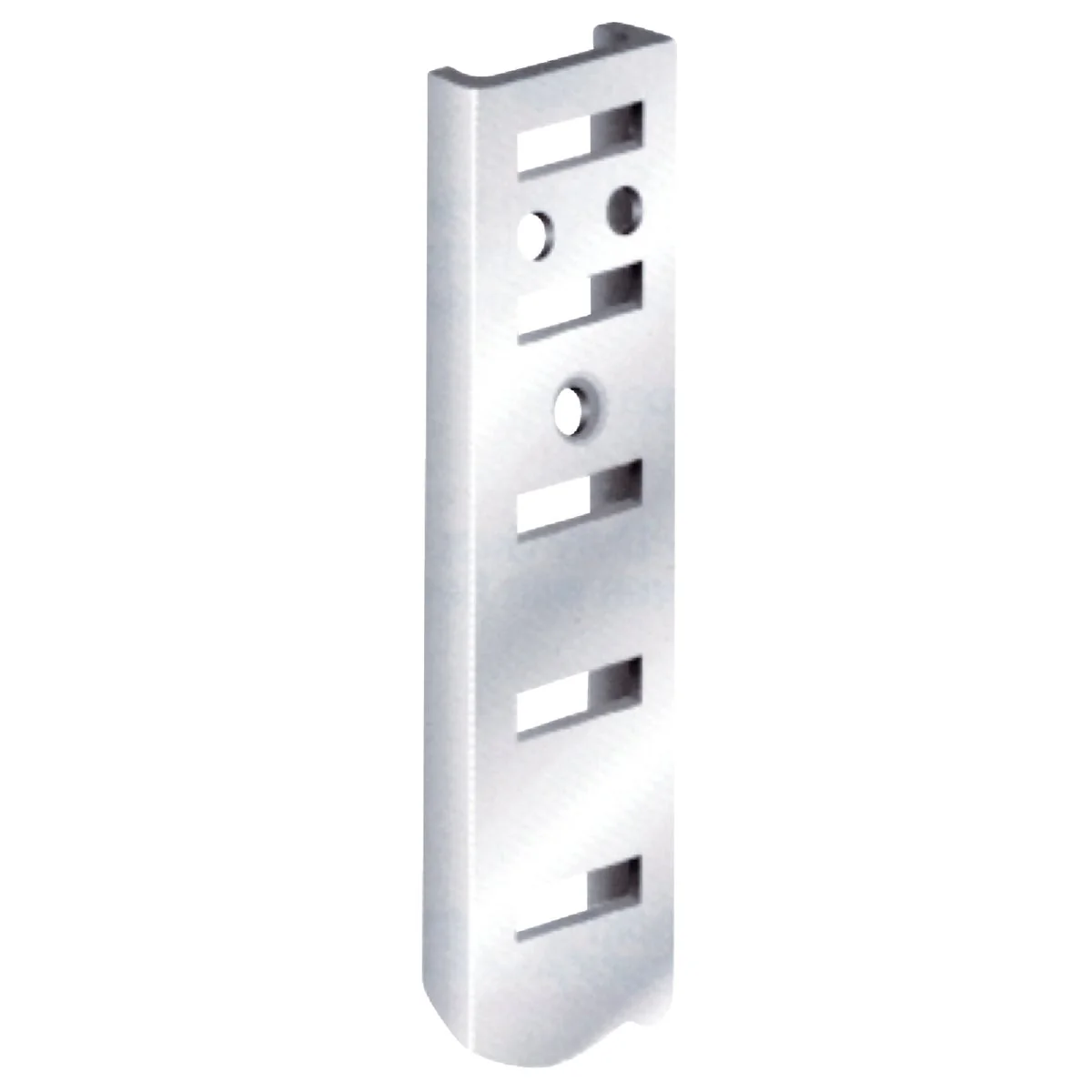 Premium Material Knape Vogt 255 Series 72 In. Brass Mortise-Mount Pilaster Shelf Standard Durable