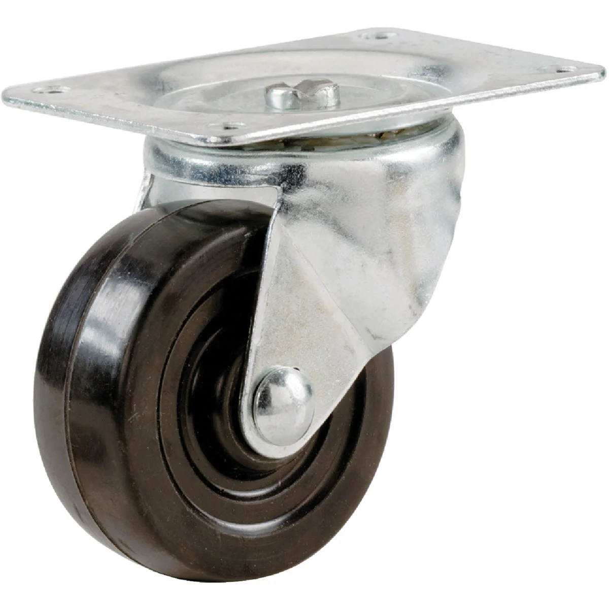 Selected Shepherd 5 In. General-Duty Soft Rubber Swivel Plate Caster Innovative