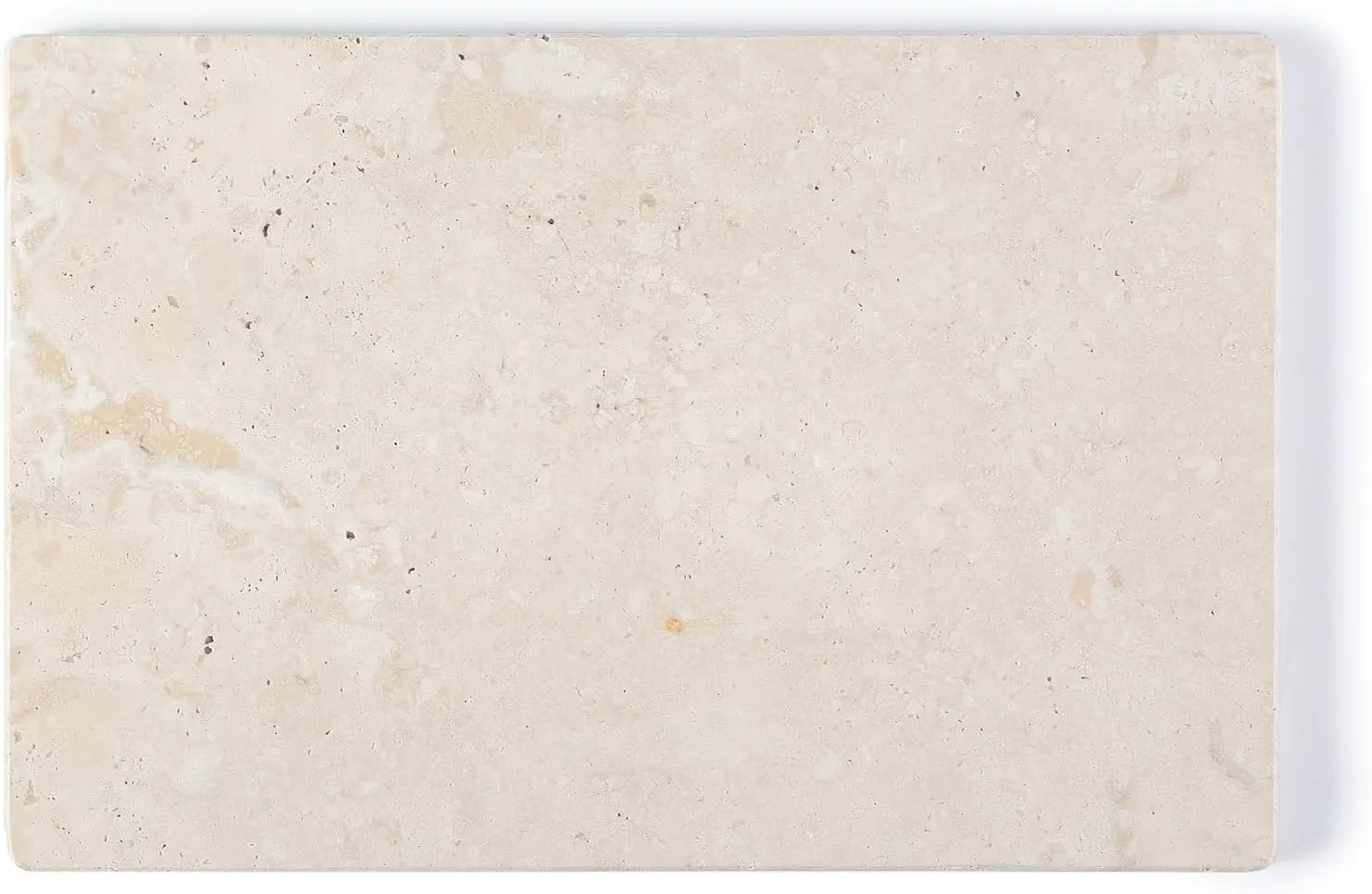 Elite Koville Natural Travertine Marble Cutting Board for Kitchen Counter 12 x 8 Stone Slab Marble Cheese Board for Home Decor Stylish