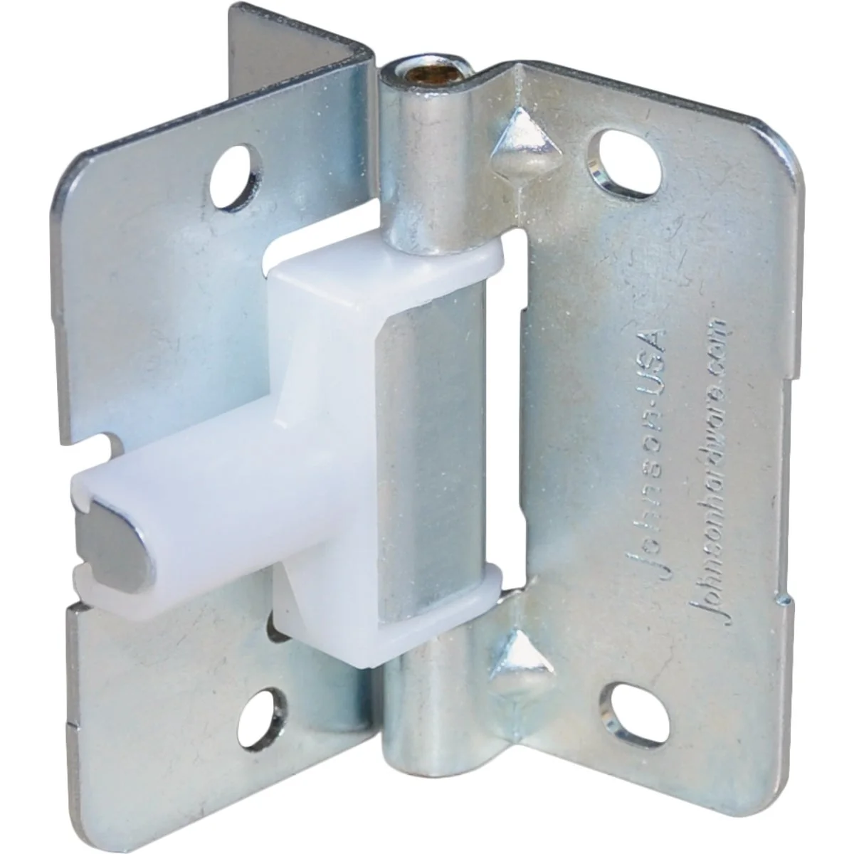 World-Class Johnson Hardware Zinc Spring Hinge 2 Count Traditional
