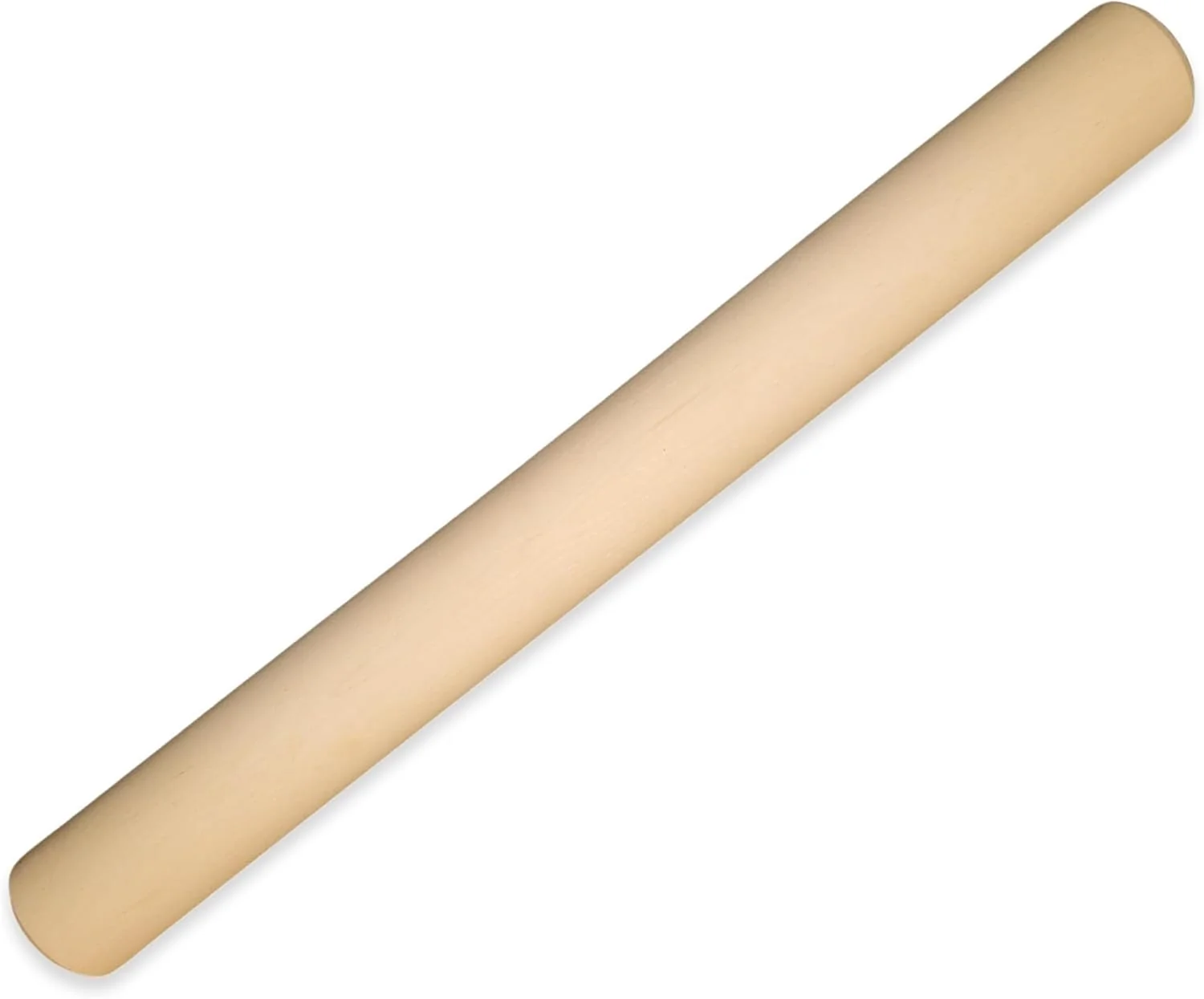 User-Friendly Frieling Crafted in the USA Maple Rolling Pin – Classic Baker Straight – 2-Inch by 18.5-Inch – Precision Wooden Rolling Pin – Pizza Dough Roller Flexible