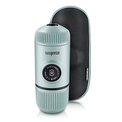 Elite Nanopresso Portable Espresso Maker Bundled with Protective Case Easy-to-Use