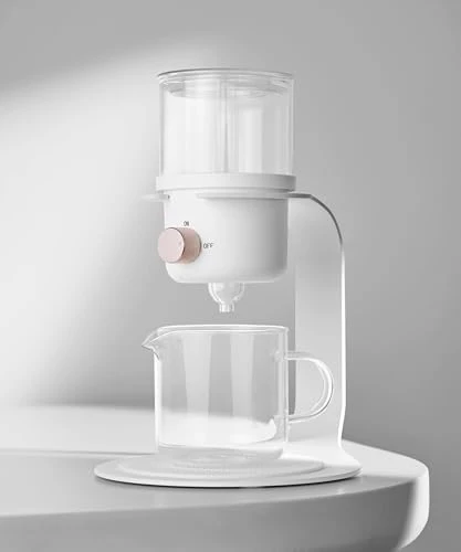 Premium Material Glass Tea Pot with Infusers for Loose Tea and Drip Coffee Pour Over Premium