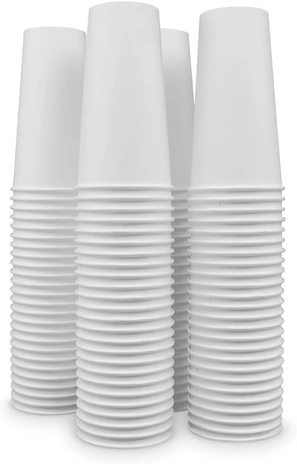 Contemporary Paper Cups 20 oz 200 Pack for Coffee Tea Made in USA 200 Count Excellent