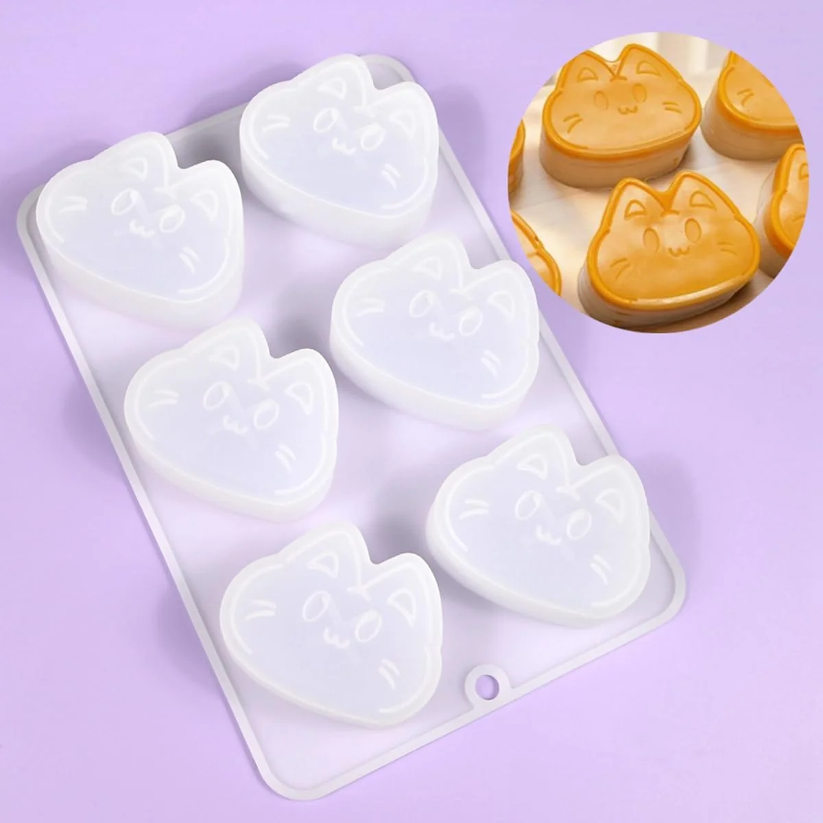 Traditional mostsom Cat Shape Cheese Mousse Silicone Cake Decorating Mold For Baking Mould Dessert Mousse Pastry Mould Ice Cream Mold Kitchen Tools D_ Cat Effective