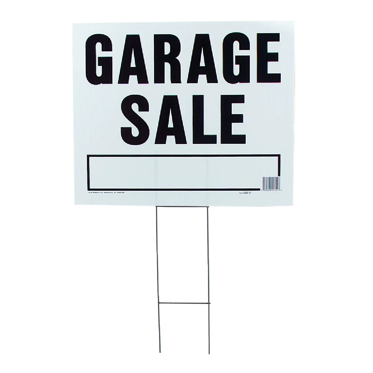 Versatile Hy-Ko Corrugated Plastic Sign Garage Breathable