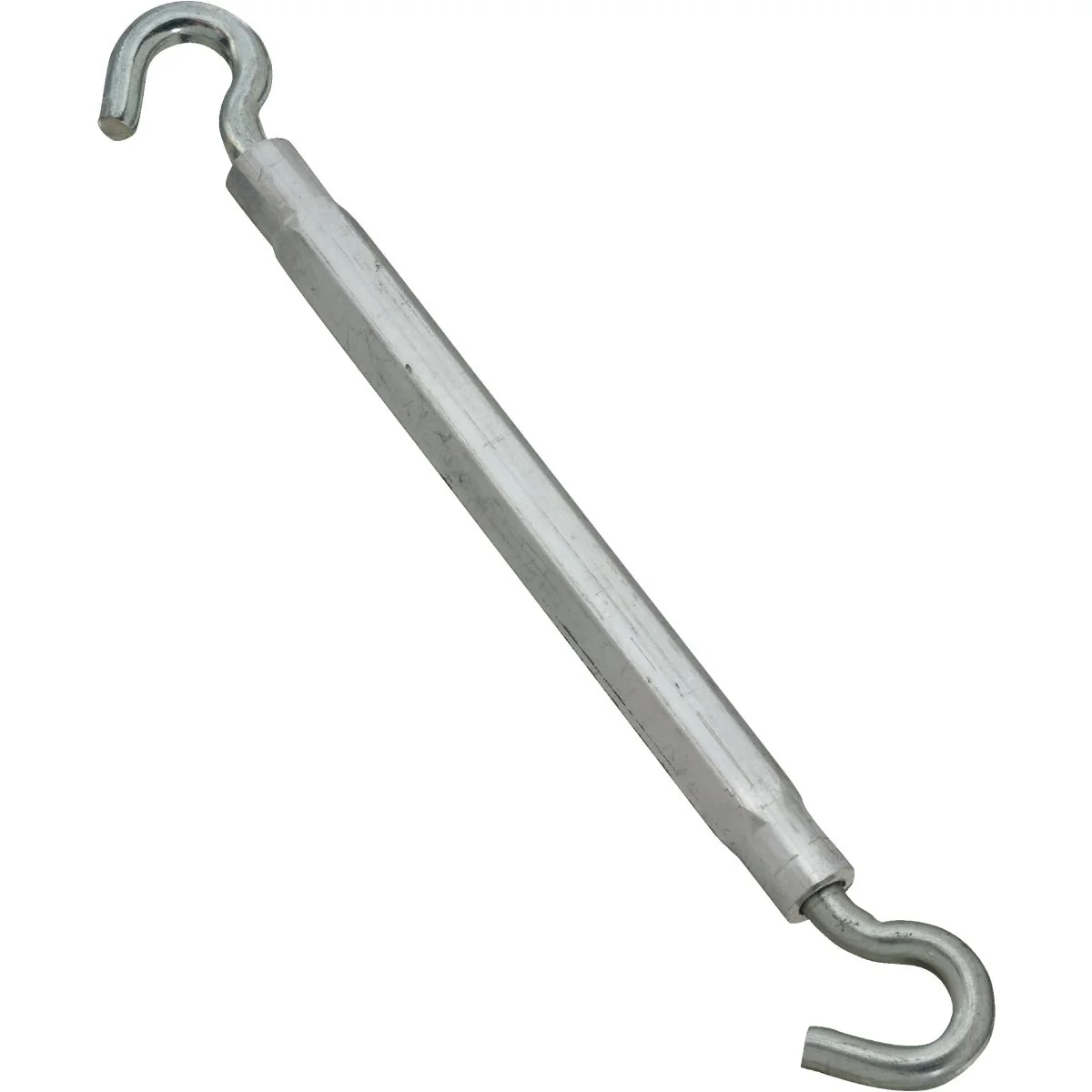 First-Class National 3 8 In. x 16 In. Zinc Hook Turnbuckle Consistent