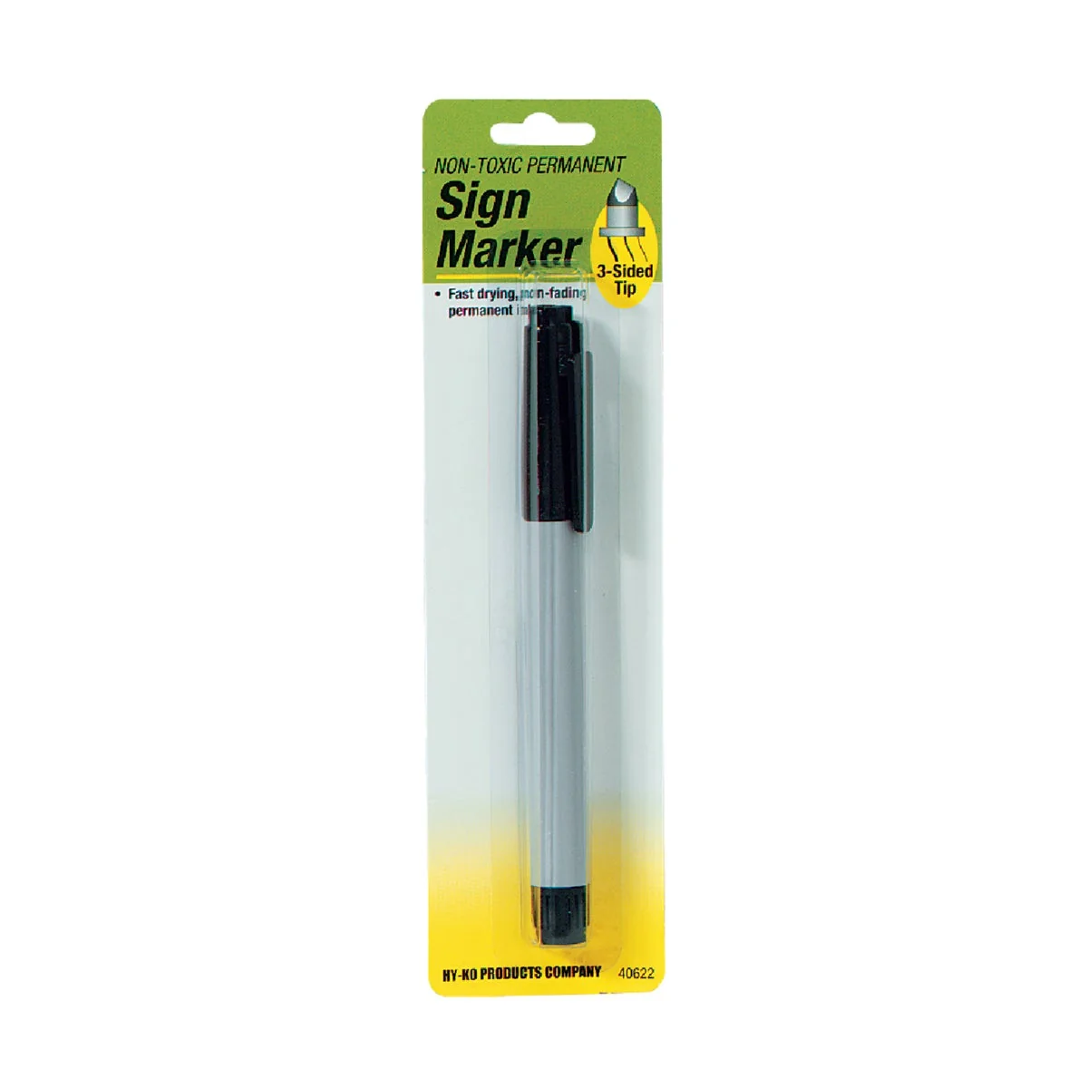 Crafted Hy-Ko Black Bold Tip Permanent Sign Marker Prestigious