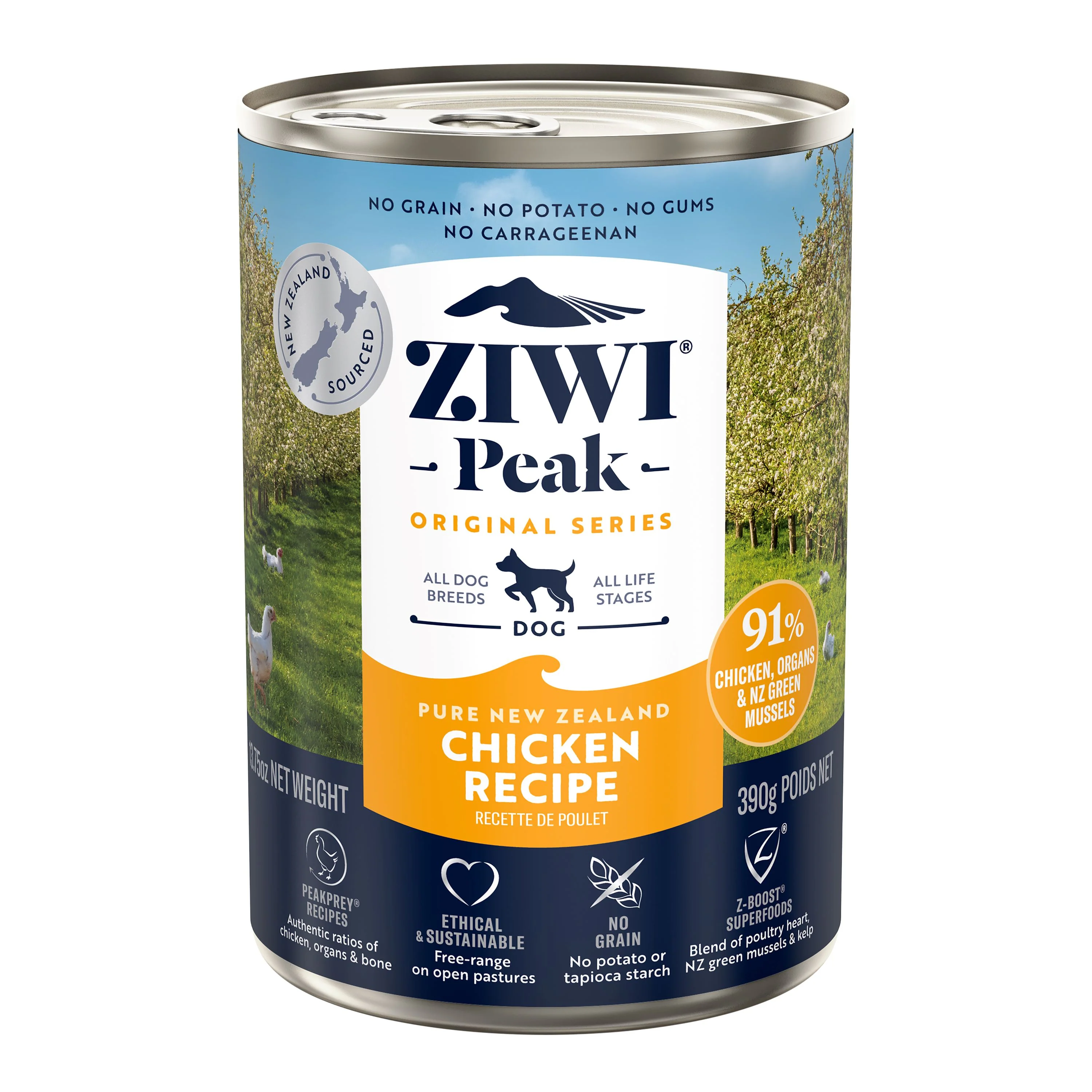 Professional ZIWI Canned Wet Dog Food – All Natural High Protein Grain Limited Ingredient Unique