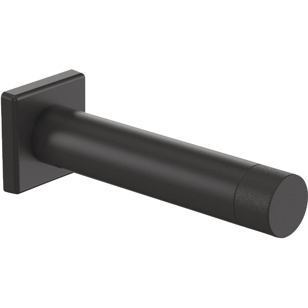 Fashionable National Hardware 3 In. Matte Black Reed Door Stop Artisan
