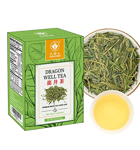 Sustainable First Grade LongJing 8 Ounce Minimalist