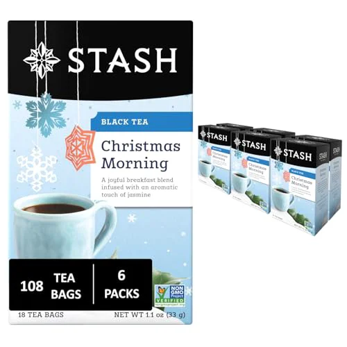 Stylish Christmas Morning Black Tea 108 Count Trendy