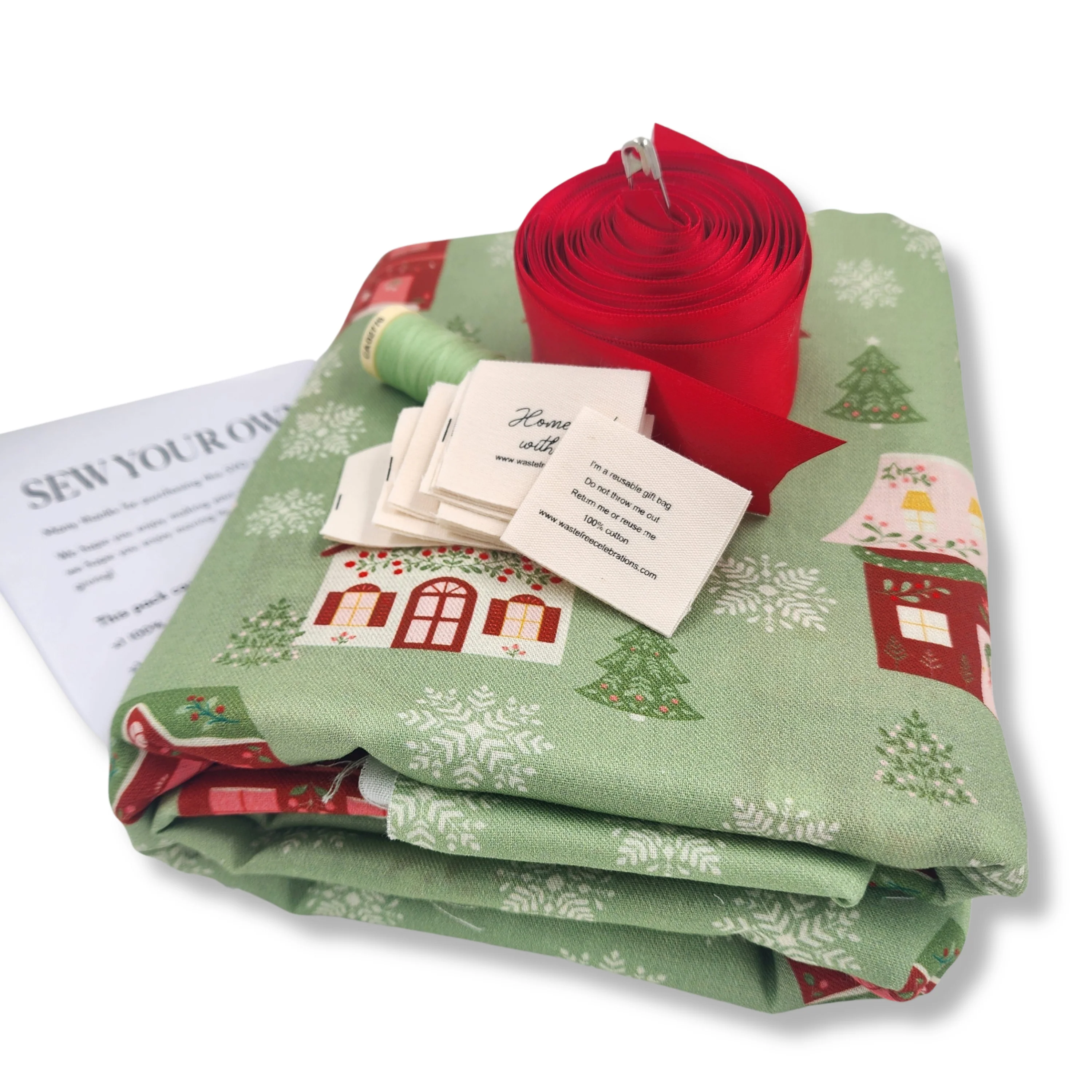 Prestigious Waste Celebrations Sew-Your-Own Reusable Gift Bags Set Proven