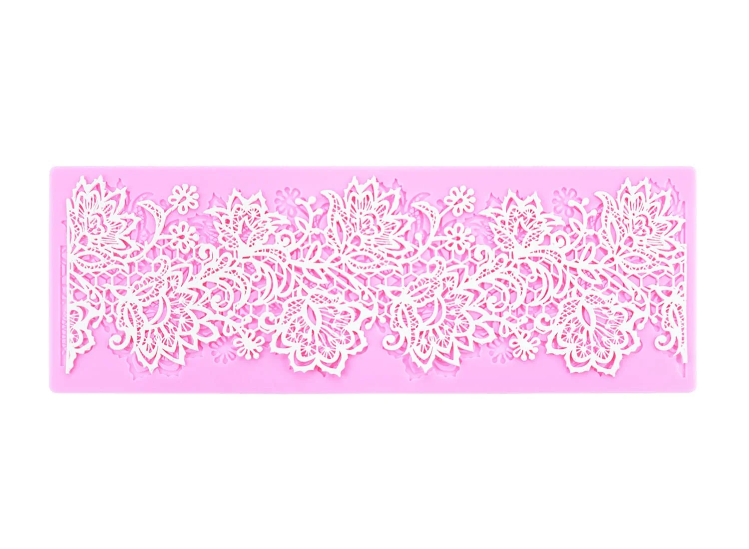 Clean Flower Embossing Candy Silicone Mold Lace Pattern Sugar Craft Cake Decoration Lace Mat Wedding Cake Decoration Tool Enhanced