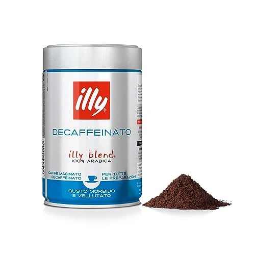 Unique Decaf Ground Espresso Coffee 8.8 Ounce Detailed
