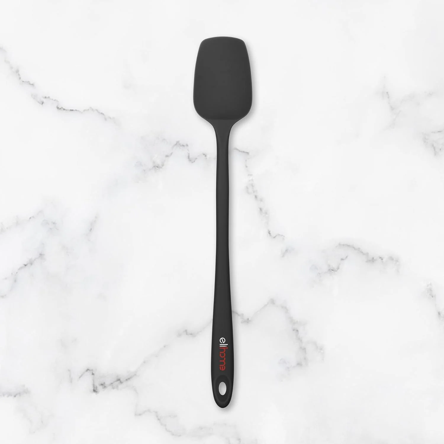 Top-Quality Elihome Skinny Silicone Spoonula – Non-Stick Heat Resistant Silicone Scraper Spatula for Mixing Serving Scraping Stirring and More – 11 Inch Outstanding