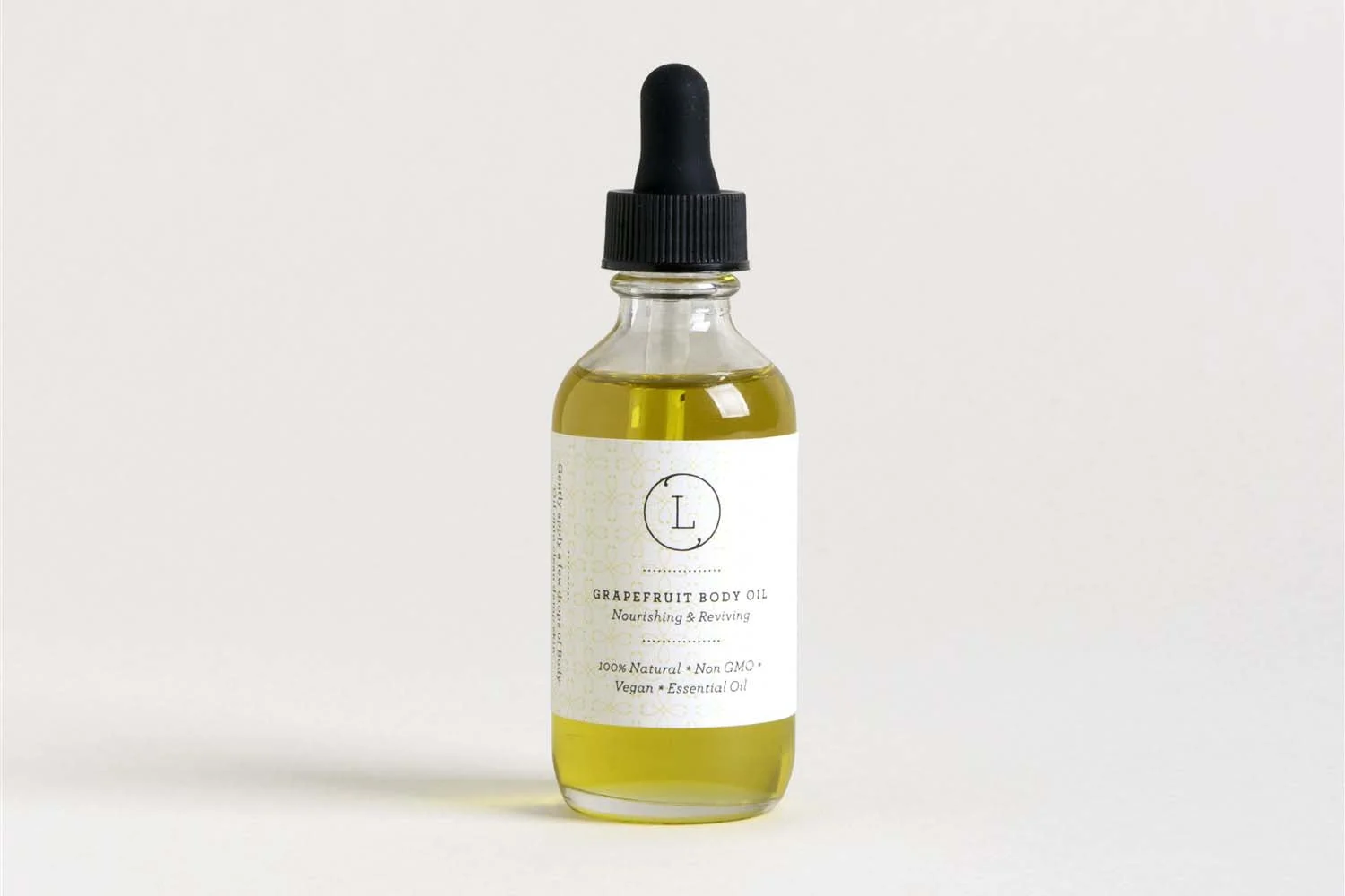 High-Performance Natural Grapefruit Body Oil – Moisturizing Bath Massage Oil Modern