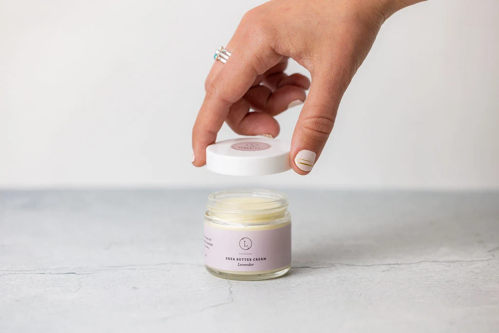 First-Class Lavender Shea Butter Body Cream – Natural Moisturizer Easy-to-Use