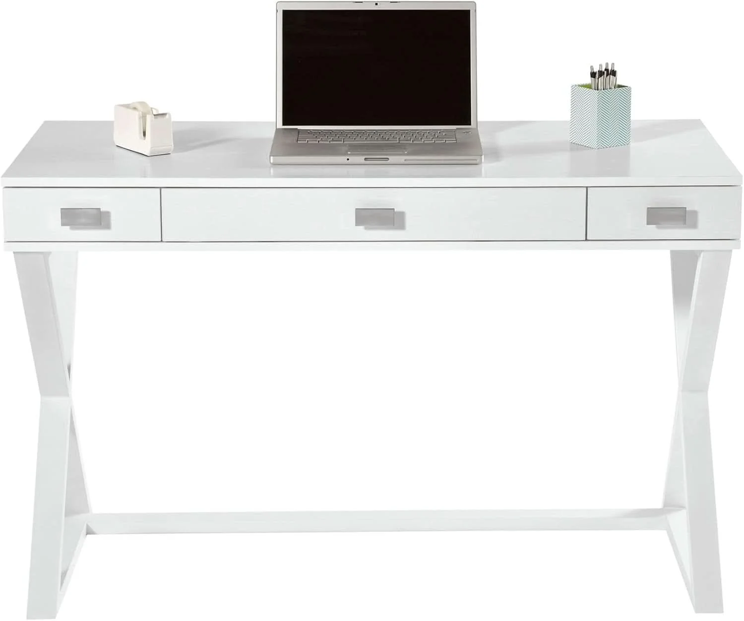 Innovative Compact White Writing Desk for Small Spaces and Creativity Expertly Made