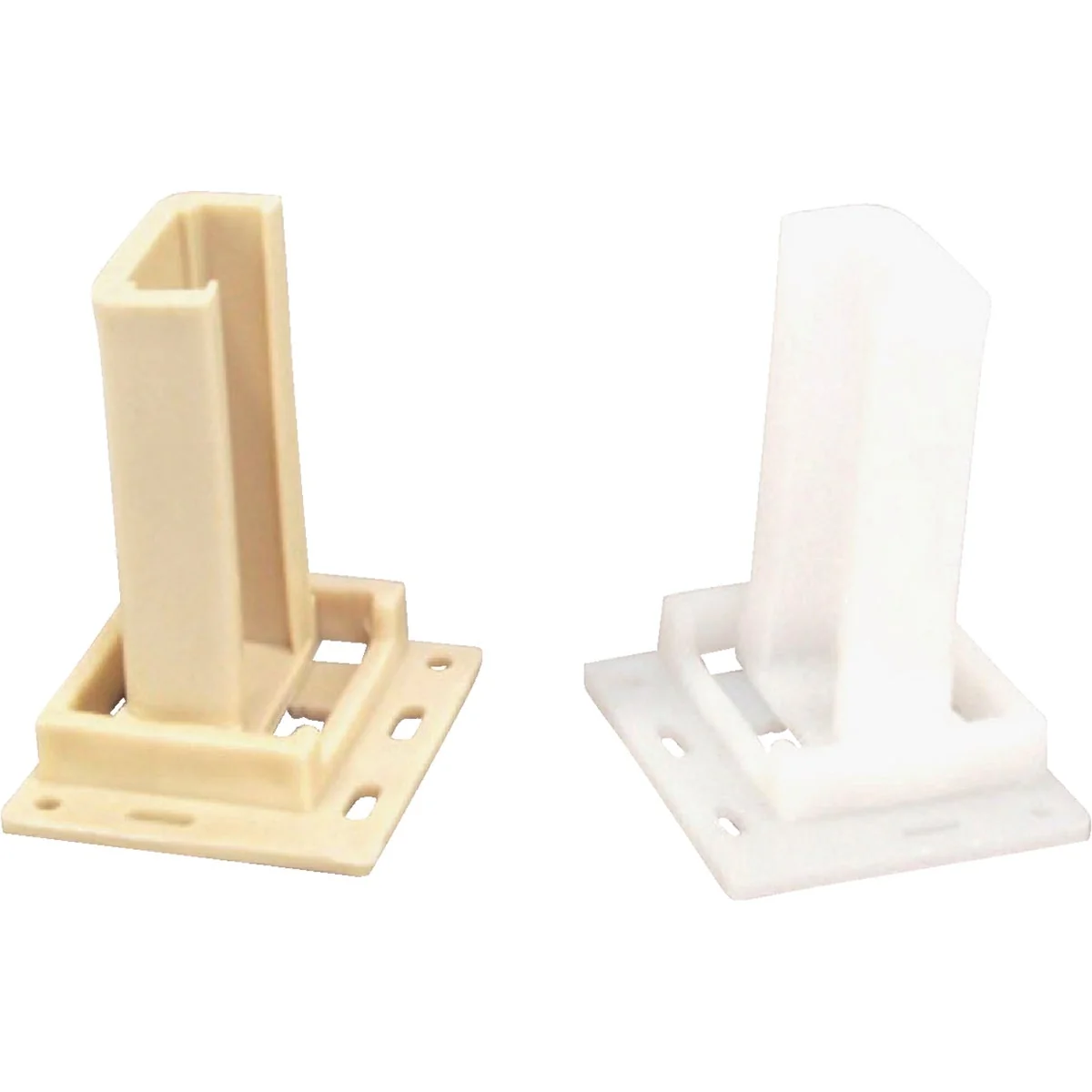 Versatile United States Hardware 2-1 8 Rear Plastic Track Socket 2-Pack Responsible