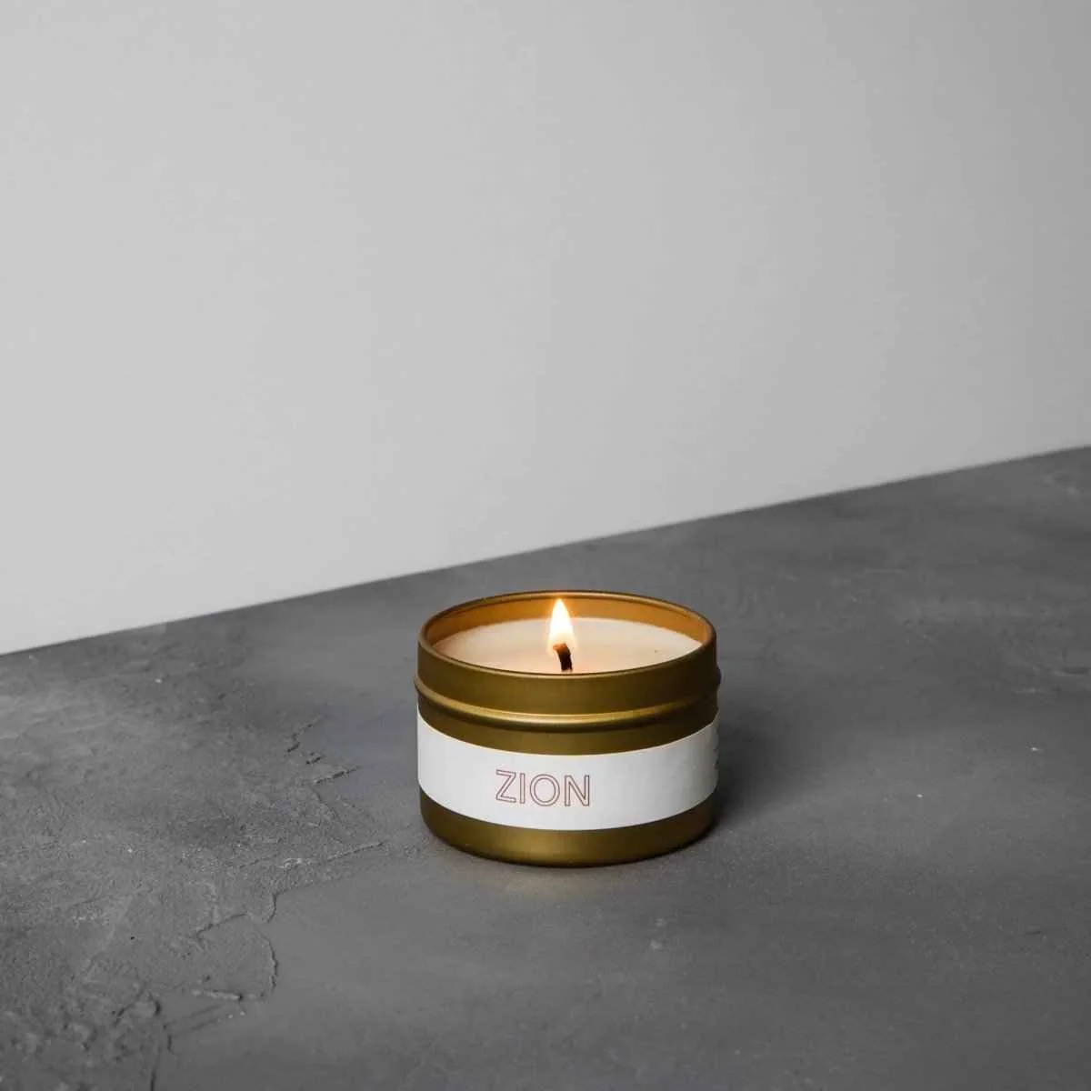 Fine Crafted Zion Travel Candle Secure
