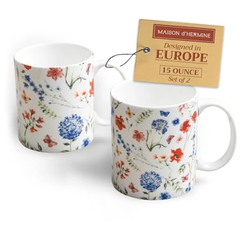 Outstanding Coffee Mug with Handles Tea Cups 2 Count Next-Generation