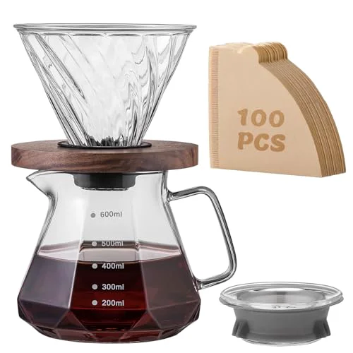 Casual Pour Over Coffee Maker Set Traditional