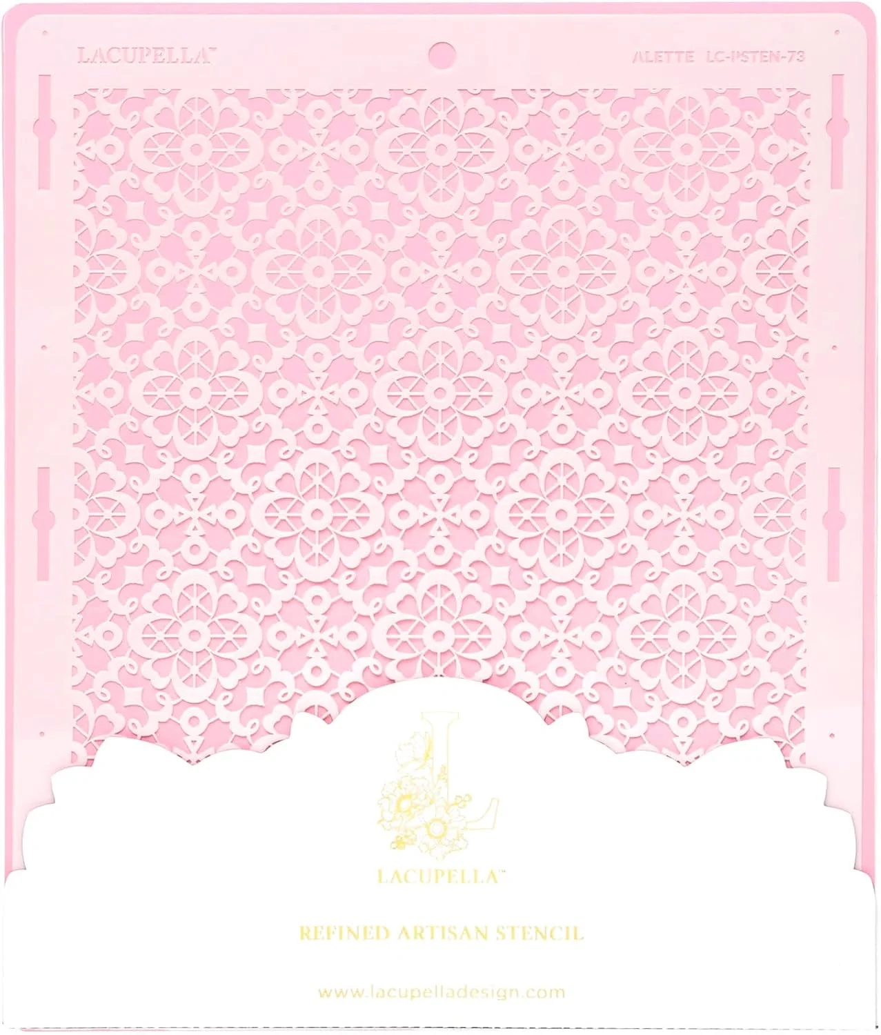Next-Generation Cake Decorating Stencil for Tall Buttercream Cake Royal Icing Ganache Paint Airbrush ALETTE Exclusive