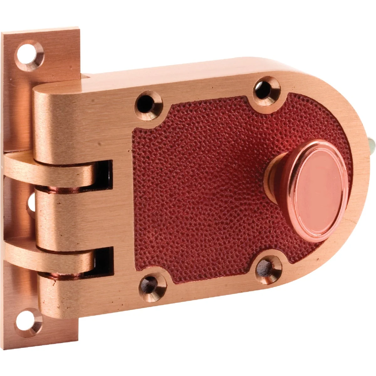Detailed Defender Security Bronze Jimmy-Resistant Single Cylinder Deadlock Secure