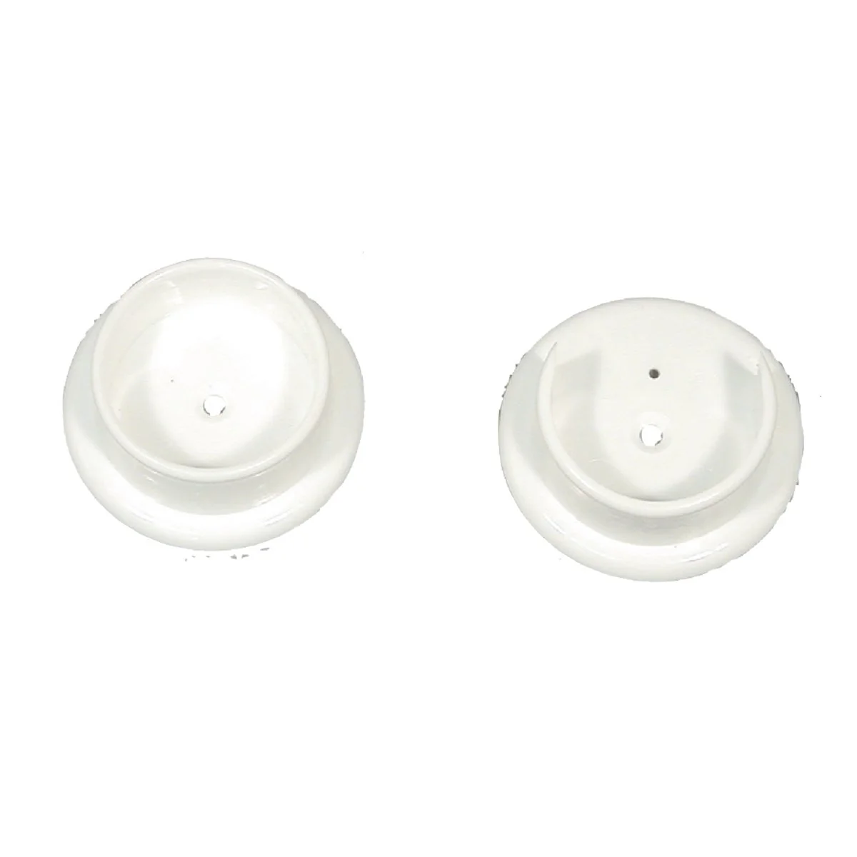 Trusted John Sterling Closet-Pro 1-1 4 In. Plastic Closet Rod Socket White 2-Pack Casual