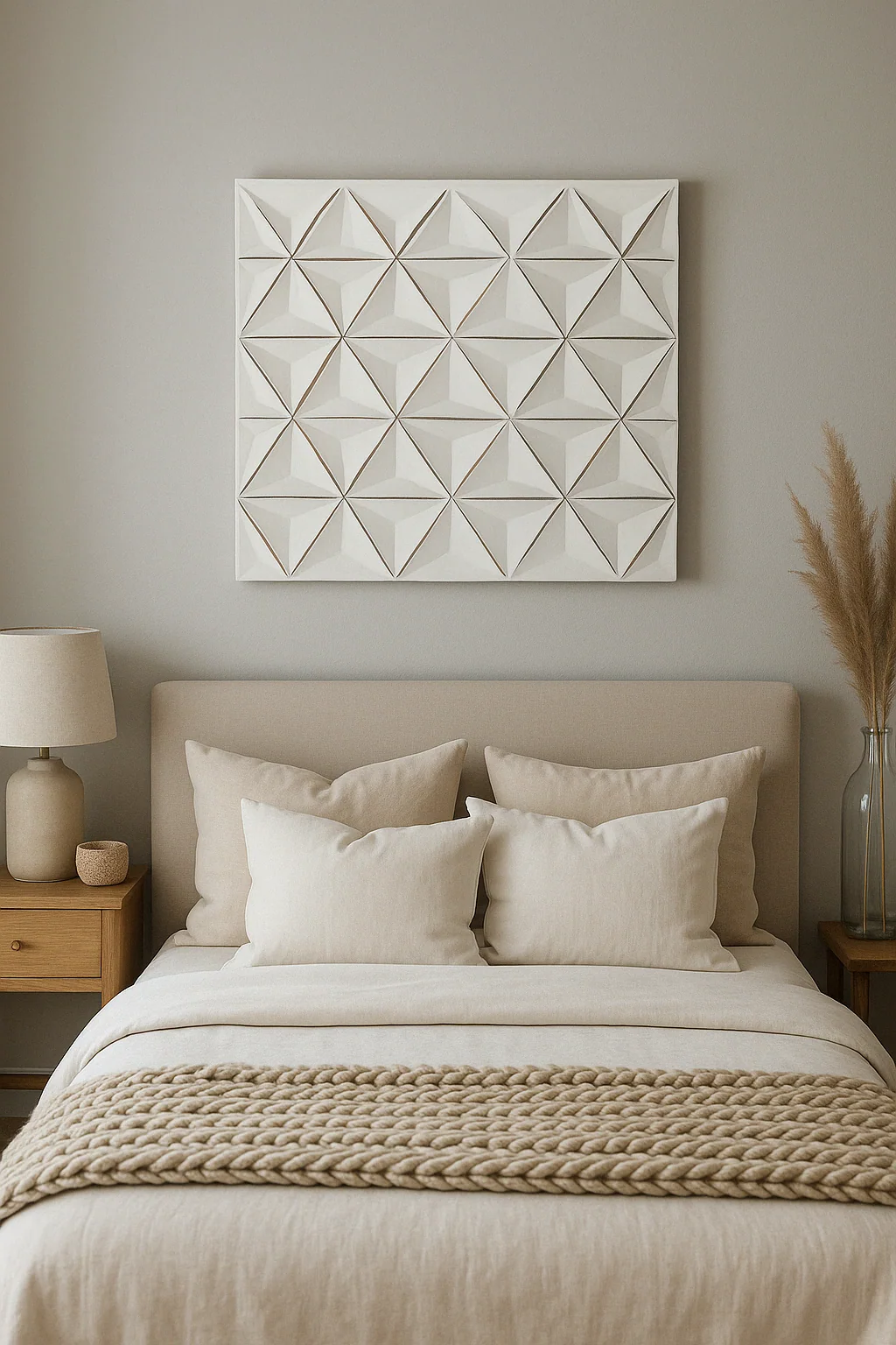 Sophisticated White Wooden Wall Décor – Modern Rustic Wall Art Powerful