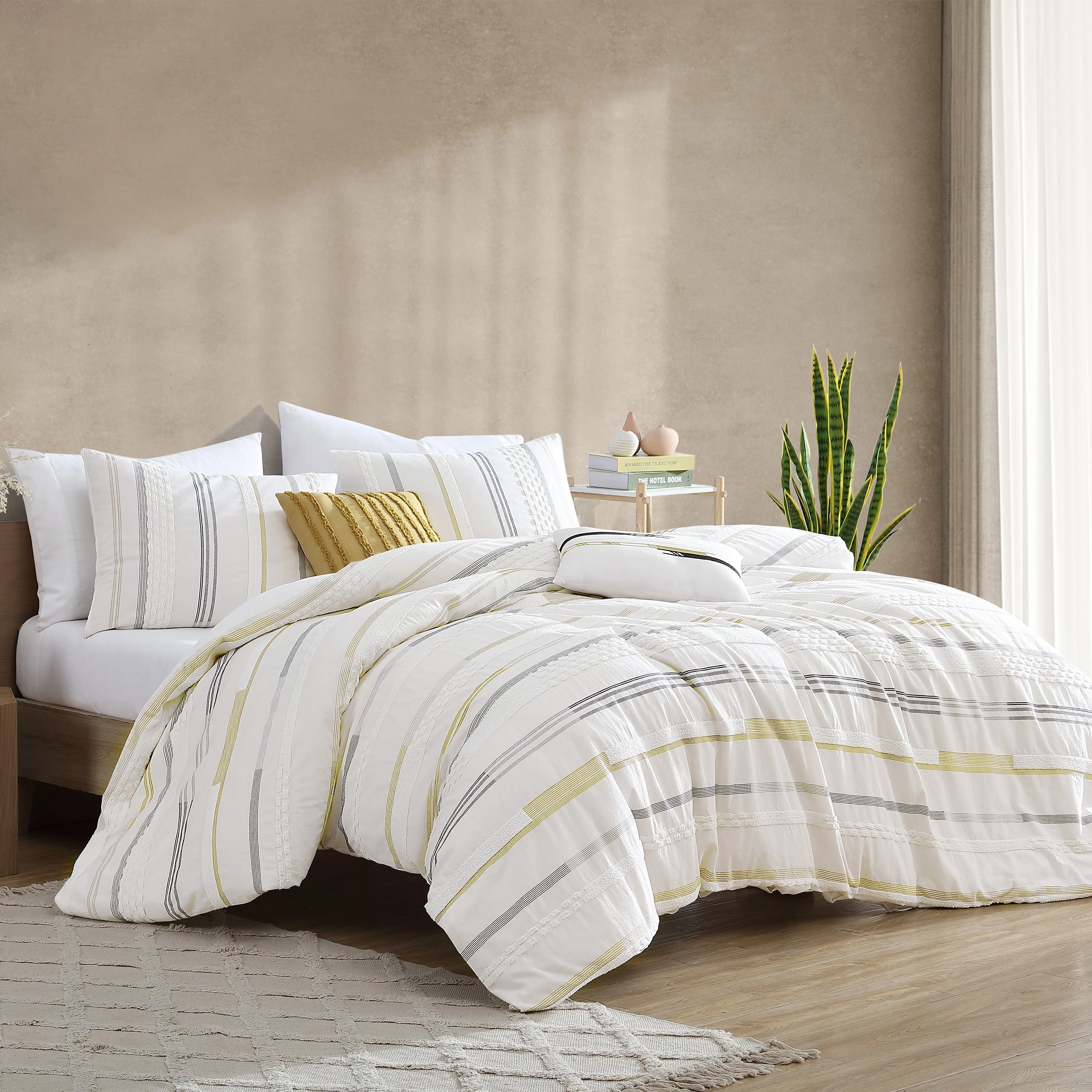 Fine Whitten 6 PC Comforter Cover Set King Enhanced