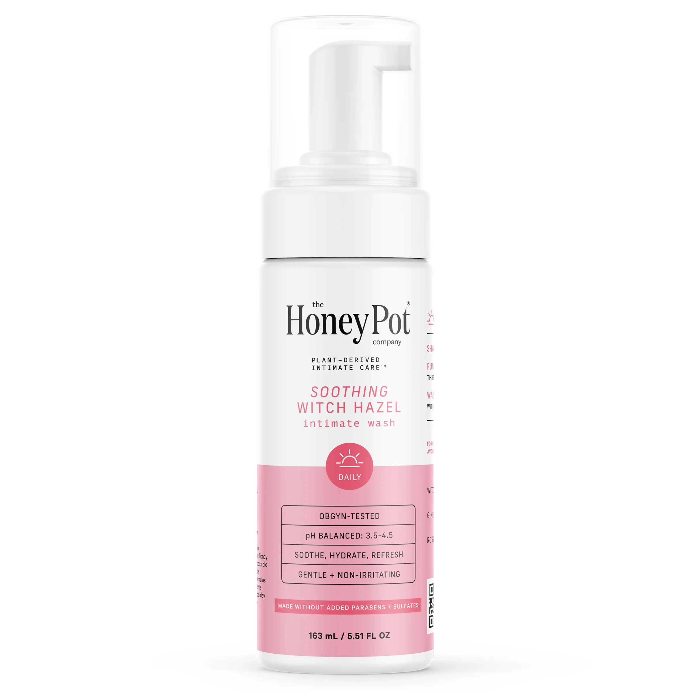 Detailed HoneyPot Soothing Intimate Wash – Witch Hazel Reusable