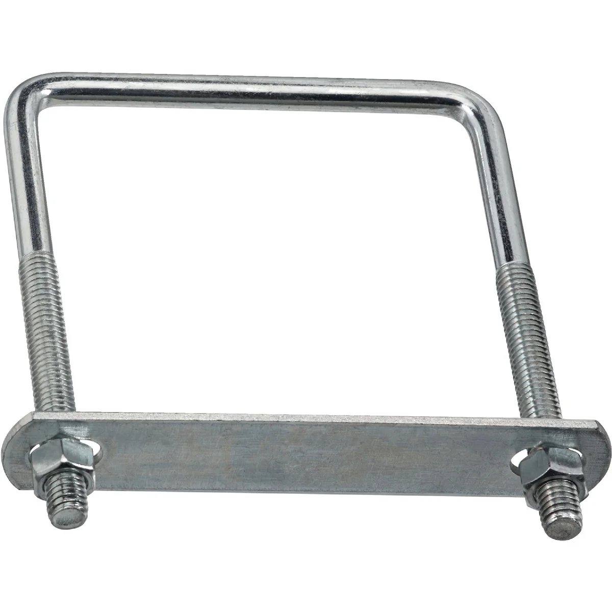 Expertly Made National 3 8 In. x 4 In. x 5 In. Zinc Square U Bolt Functional