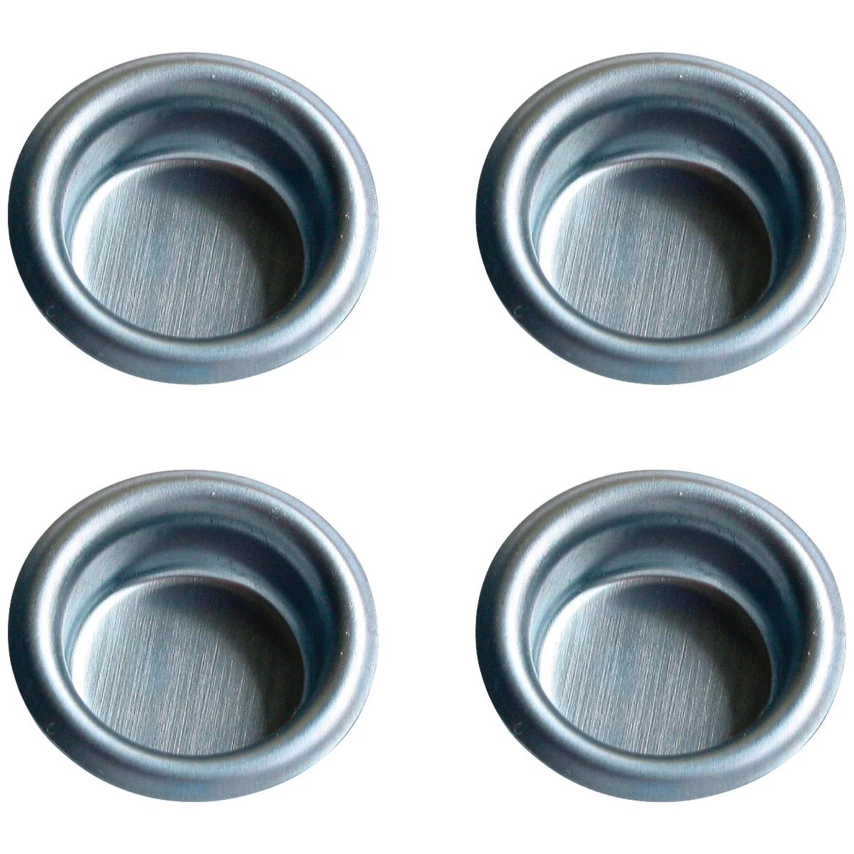 Flexible Johnson Hardware 3 4 In. Dia. Satin Nickel Flush Cup Pocket Door Pull 4-Count Practical