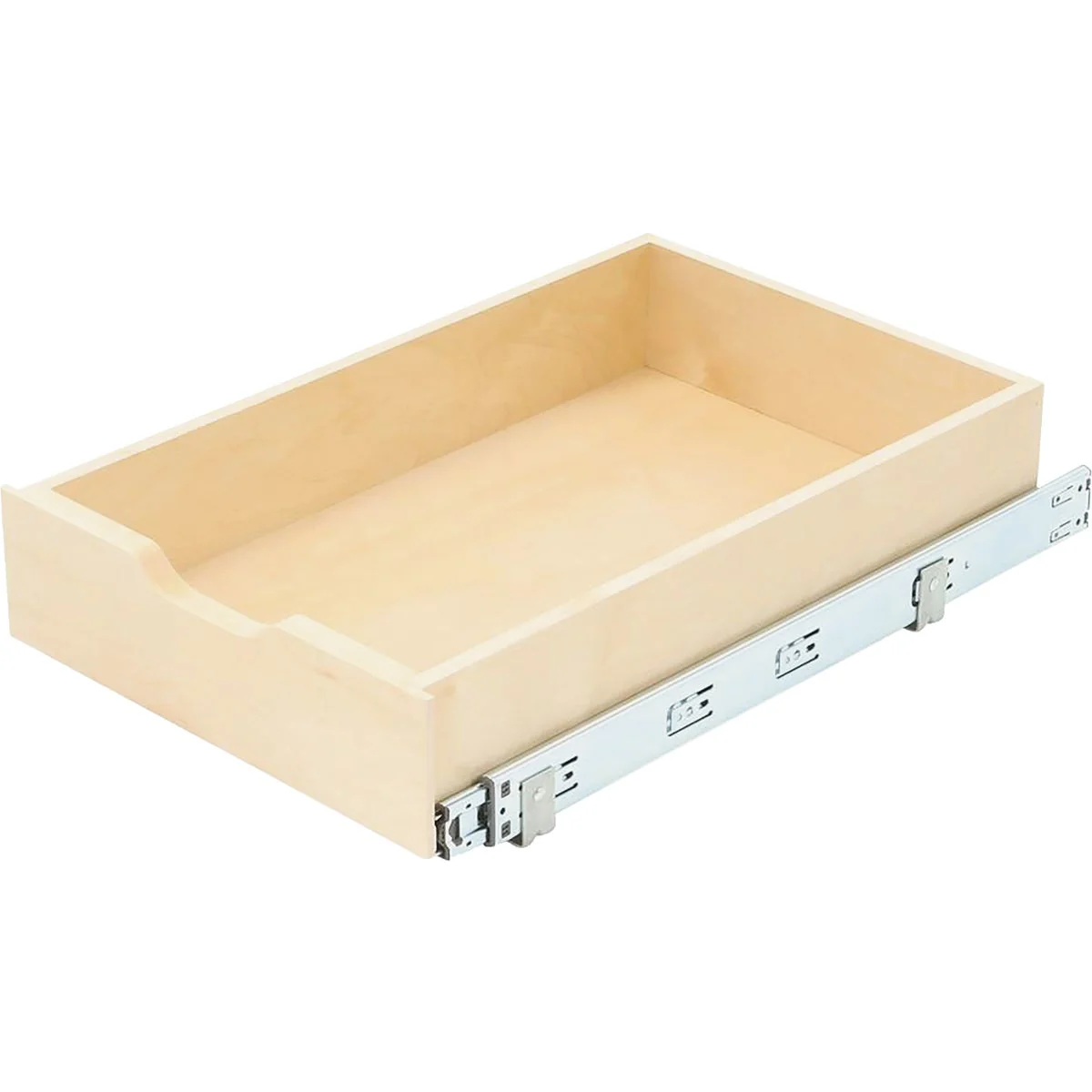 Verified Knape Vogt Solutions 14 In. Soft-Close Wood Drawer Pull-Out Cabinet Organizer Reusable