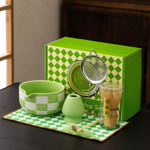Superior 7pcs Traditional Matcha Tea Ceremony Set Outstanding