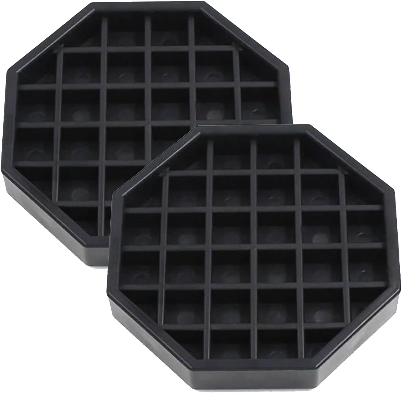 Versatile Drip Trays 4 Coffee Countertop Octagon Drip Tray Black Plastic Coffee Drip Tray With Honeycomb Grid Pack of 2 2 Pcs 4 Dependable