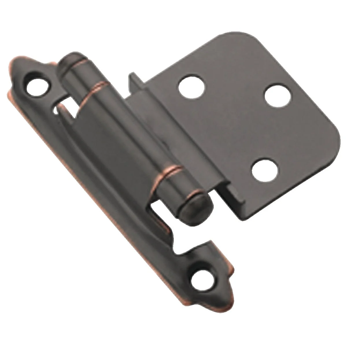 Safe Amerock Oil-Rubbed Bronze 3 8 In. Self-Closing Inset Hinge 2-Pack Carefully Designed