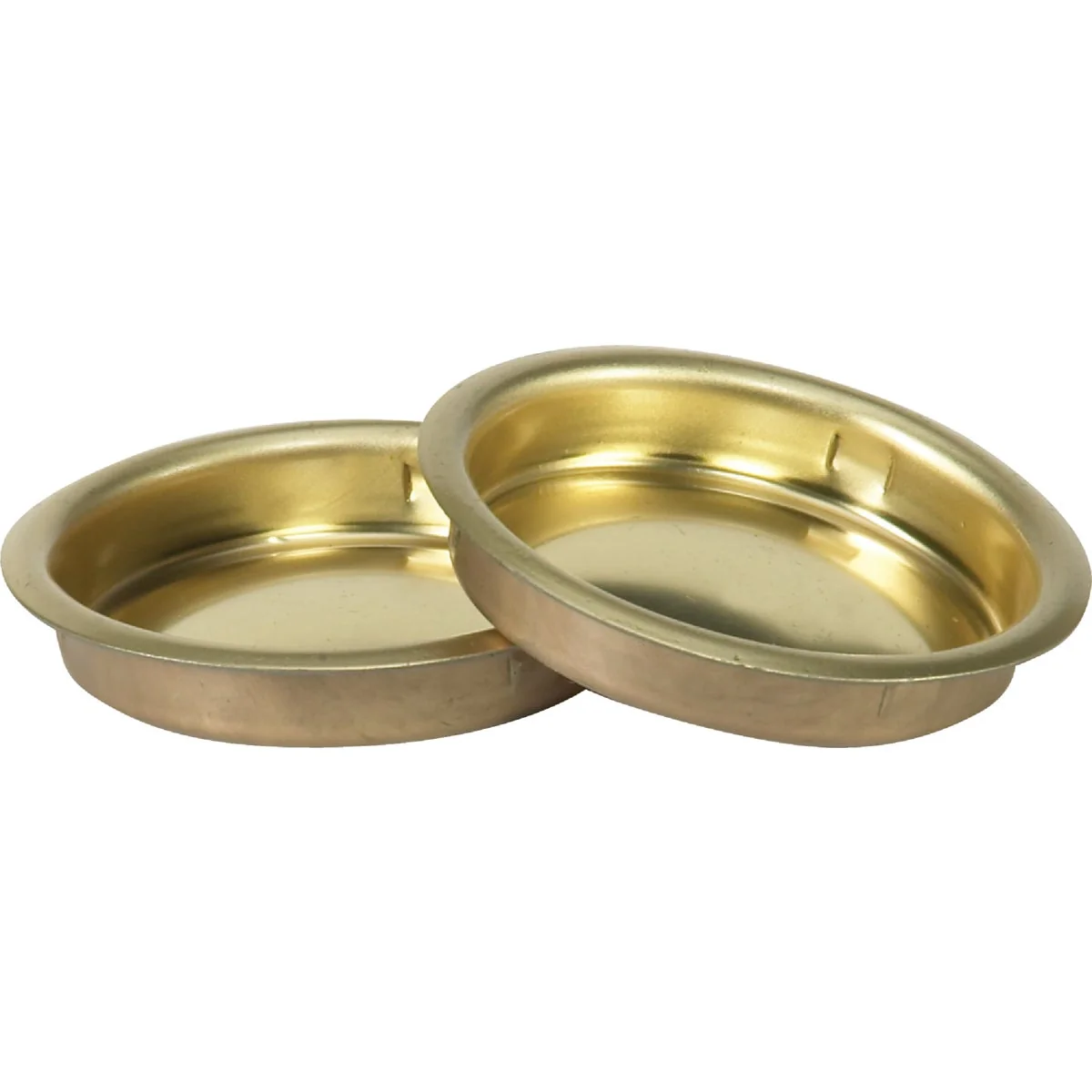 Consistent Johnson Hardware 2-1 8 In. Dia. Brass Snap-In Flush Cup Pocket Door Pull 2-Count Solid