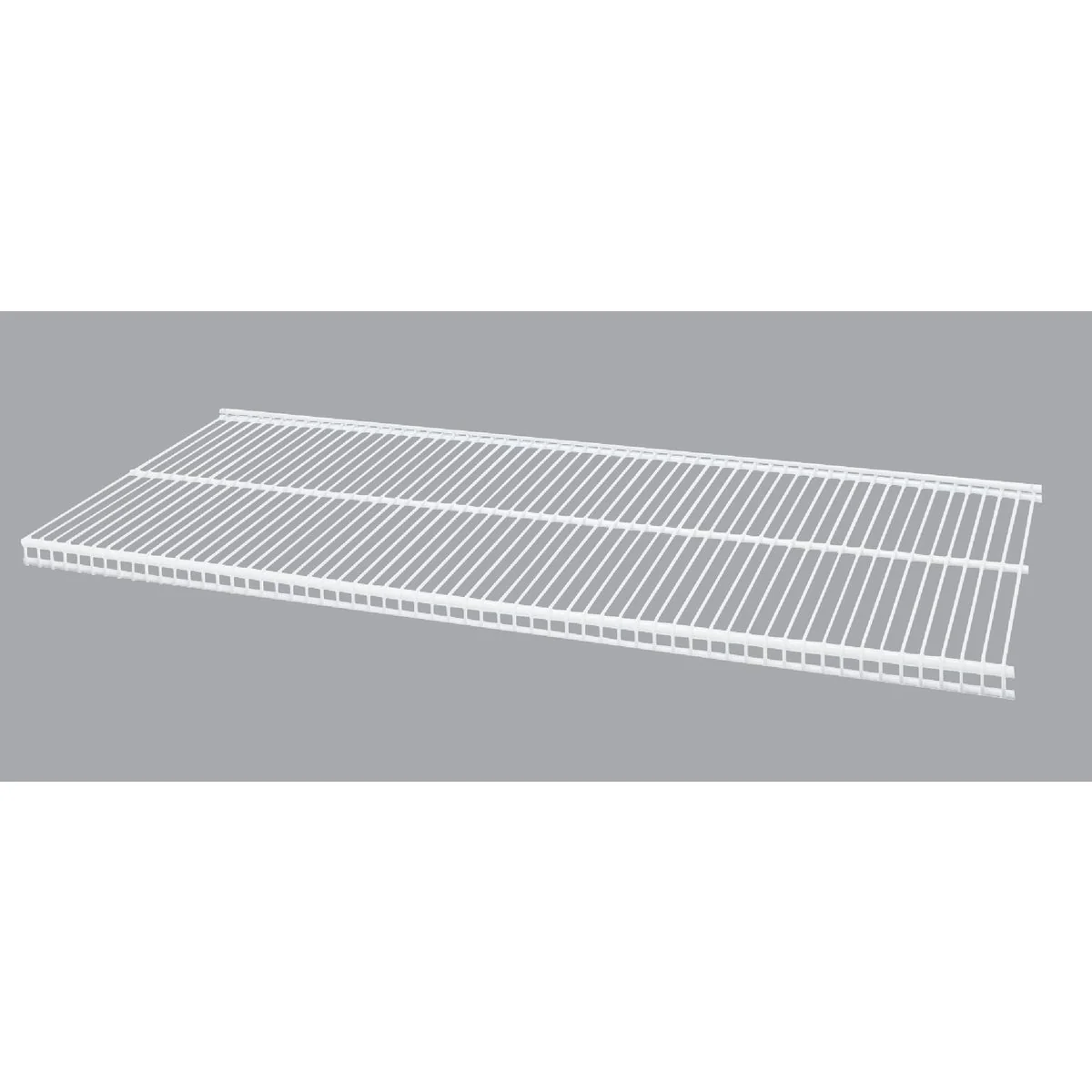 Fine Organized Living domRail 30 In. W. x 12 in. D Profile Ventilated Closet Shelf White Reliable