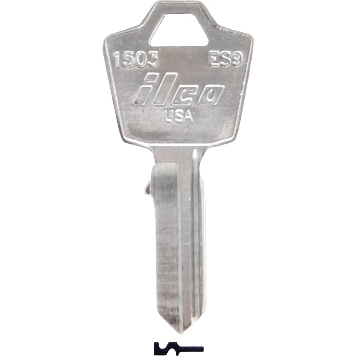 Smooth ILCO ESP Nickel Plated Mailbox Key 10-Pack Convenient