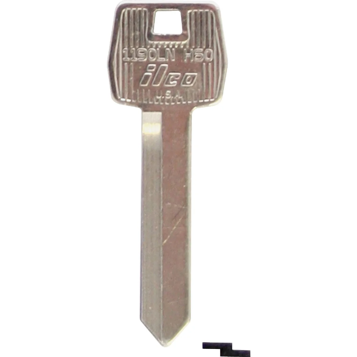 Lightweight ILCO Ford Nickel Plated Automotive Key H60 10-Pack Innovative